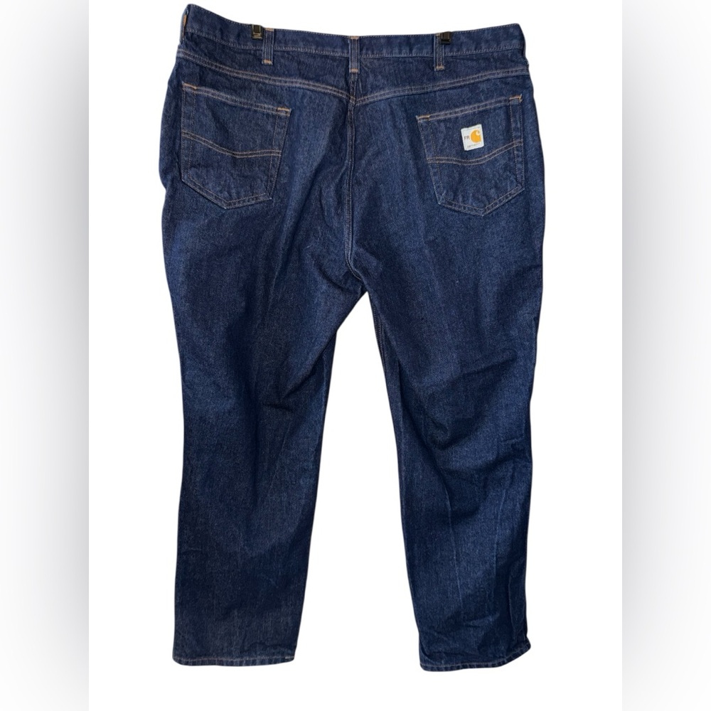 Carhartt Flame-Resistant Signature Denim Jeans Relaxed Fit men’s 44 x 32 280-83 - Picture 8 of 15